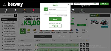 betway zambia login password